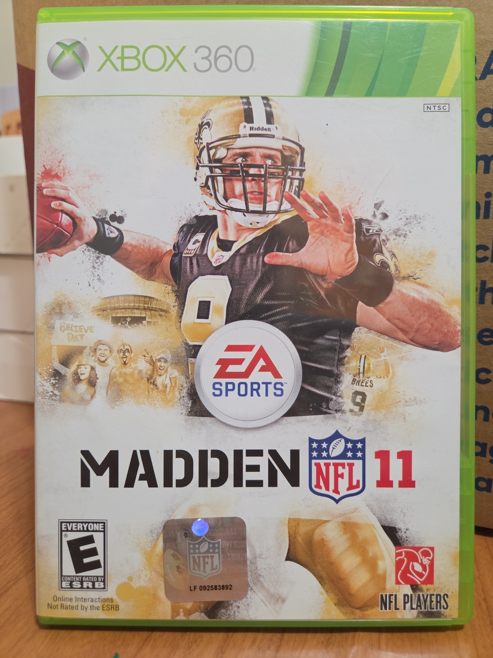 Madden NFL 11 Xbox 360 - (Black & Gold)